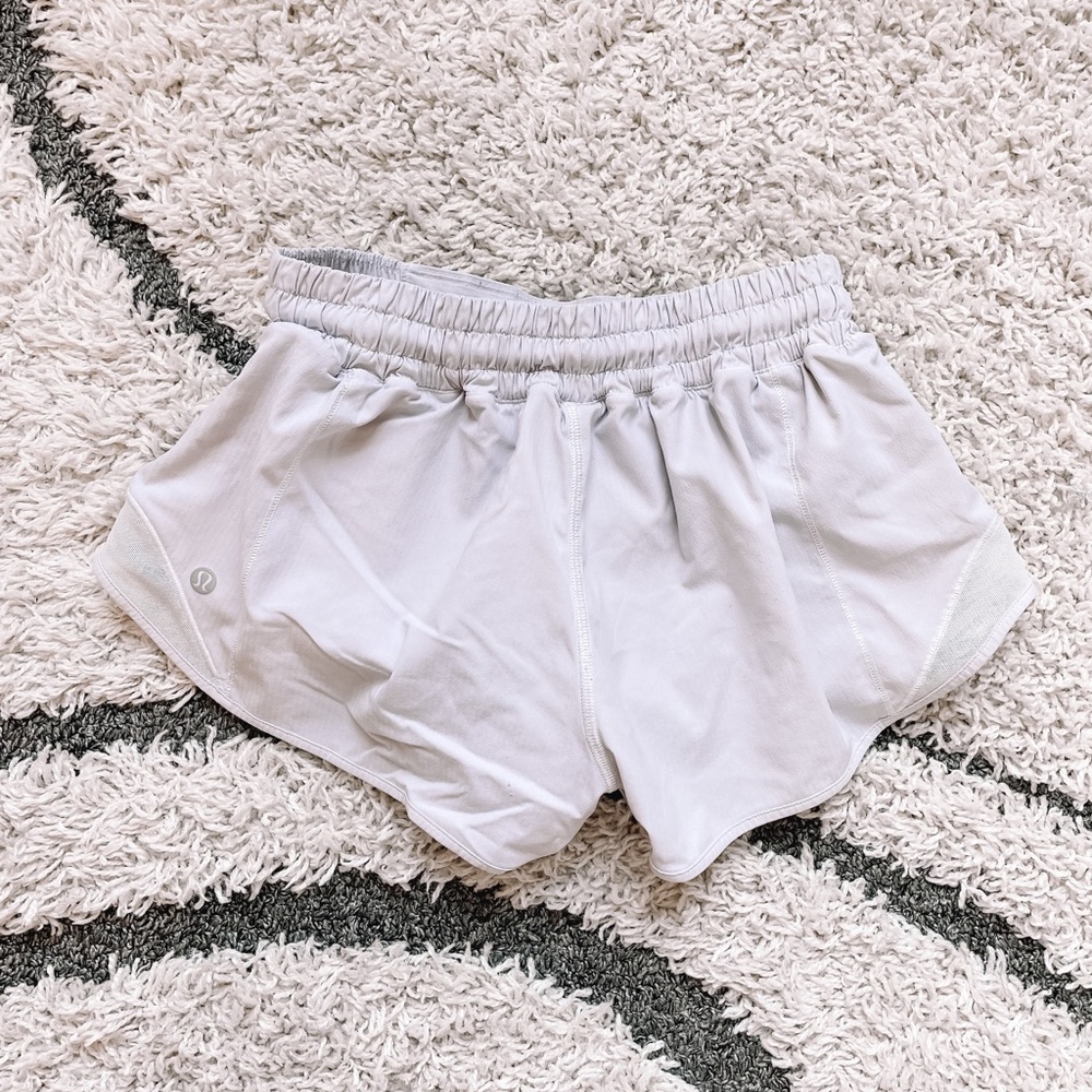 Lululemon White Athletic Shorts!! - Picture 1 of 7